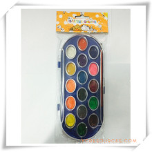 Цветастые Выдвиженческие твердые-сухие акварельные краски Набор для подарка Промотирования (OI33013)